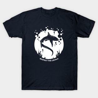 Respect the shark - Shark conservation T-Shirt